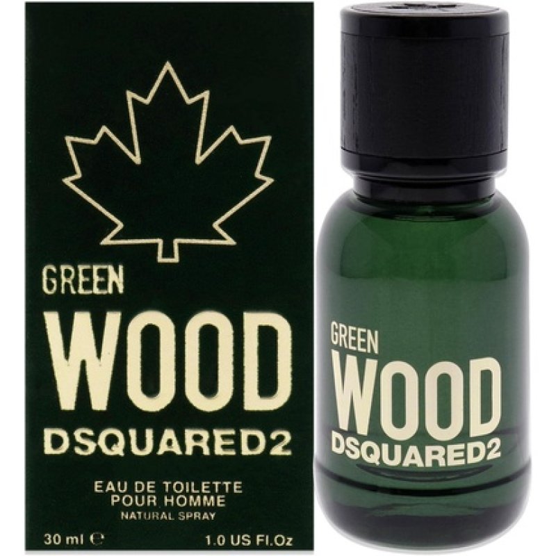 Dsquared2 Green Wood Eau De Toilette Spray For Men 30ml