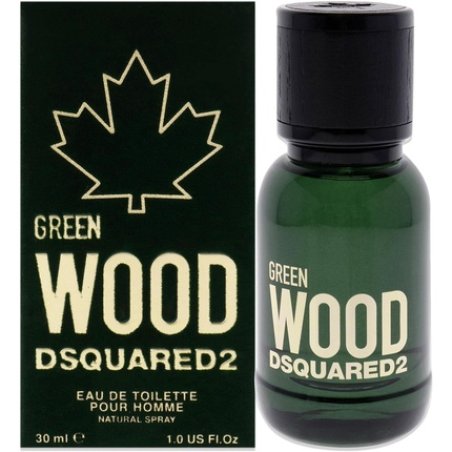 Dsquared2 Green Wood Eau De Toilette Spray For Men 30ml
