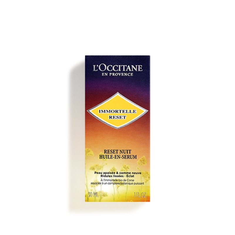 L'Occitane Immortelle Reset Overnight Oil-In Serum for Women 1oz
