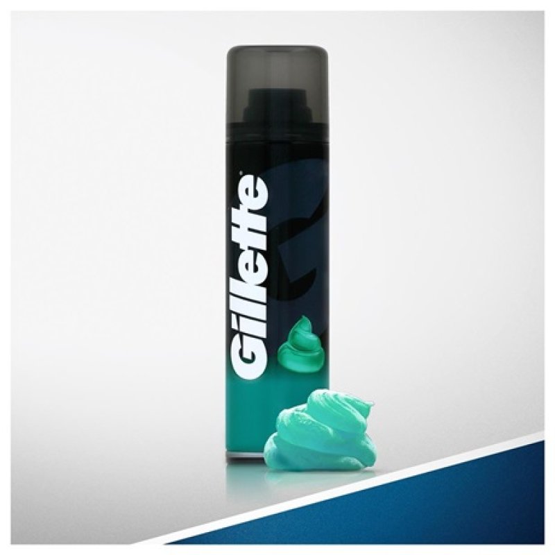 Gillette Classic Sensitive Gel de rasage Hommes 200 ml