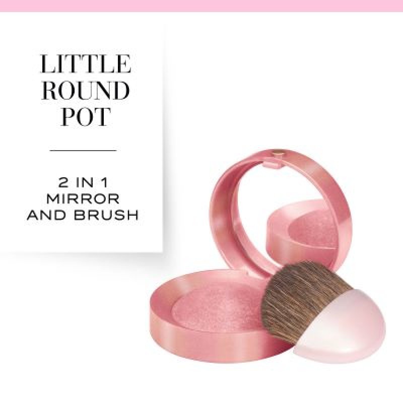 Bourjois Little Round Pot Blusher 95 Rose De Jaspe 2.5g