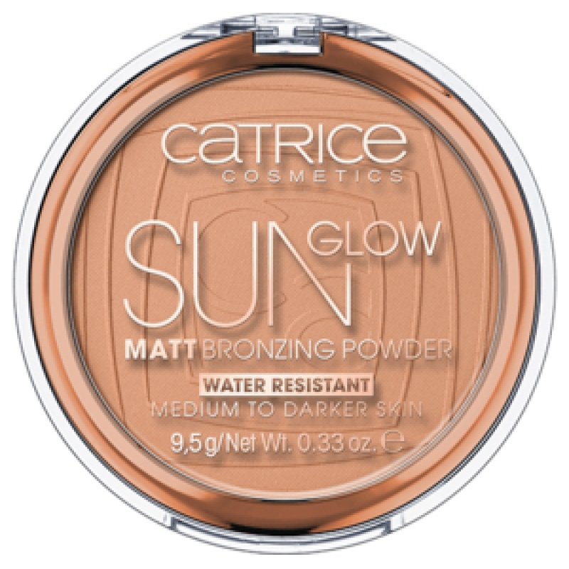 Catrice Sun Glow Matt Bronzing Powder Waterproof 9.5g - Universal Bronze