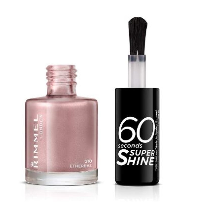Rimmel 60 Seconds Super Shine, 210 Ethereal, 8ml