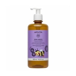 Apivita Mini Bees Gentle Kids Shampoo with Blueberry and Honey 500ml