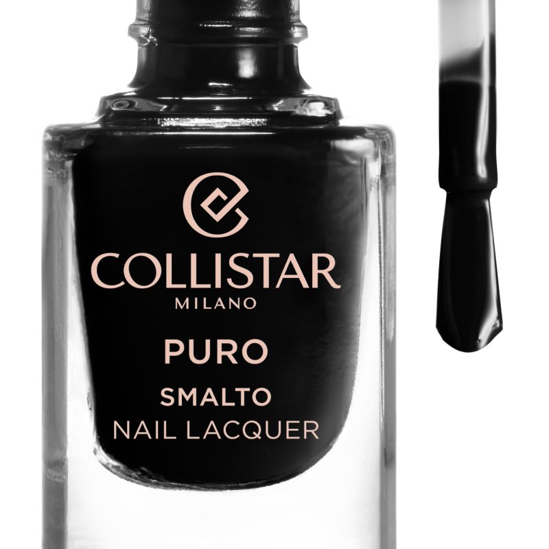 Collistar Puro Smalto vernis à ongles 10 ml Noir Gloss
