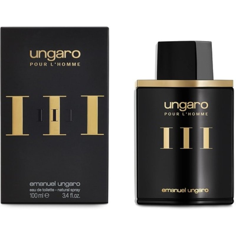 Emanuel Ungaro Homme III Eau de Toilette for Men 100ml