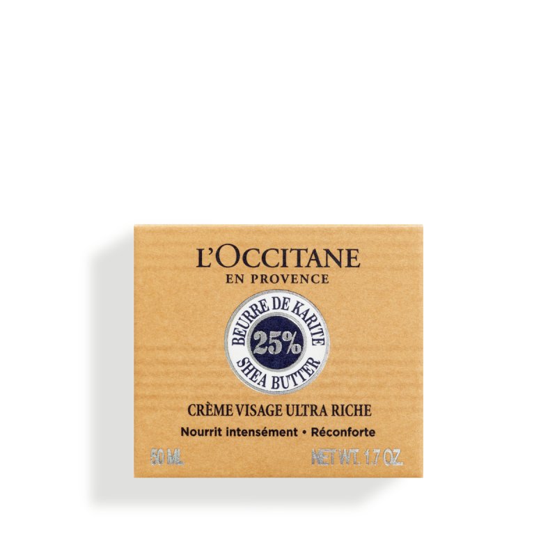 L'Occitane Shea Butter Ultra Rich face moisturizer Unisex 50 ml Cream