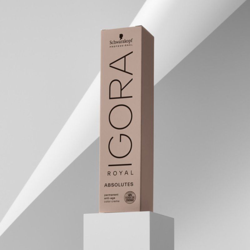 Schwarzkopf Igora Royal Absolutes 4-60 Châtain Moyen Marron Naturel 60ml