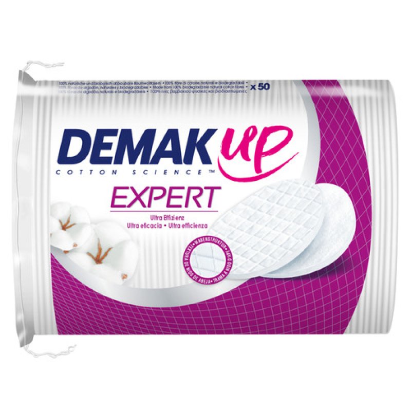 Demak'Up Expert cotton round pads 50 pcs