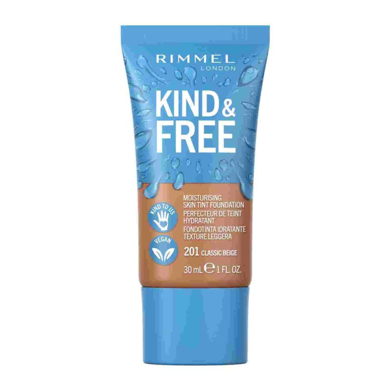 Rimmel Kind & Free Moisturising Skin Tint 201 Classic Beige