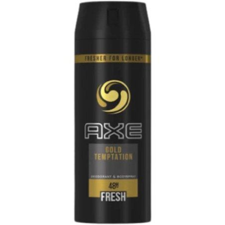 STOCK_8ERSM84D_105 - AXE Gold Temptation Deodorant 150ml Spray