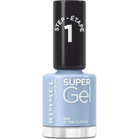 Rimmel London Super Gel Nail Polish 060 In The Clouds Nail Colour Collection 60sec