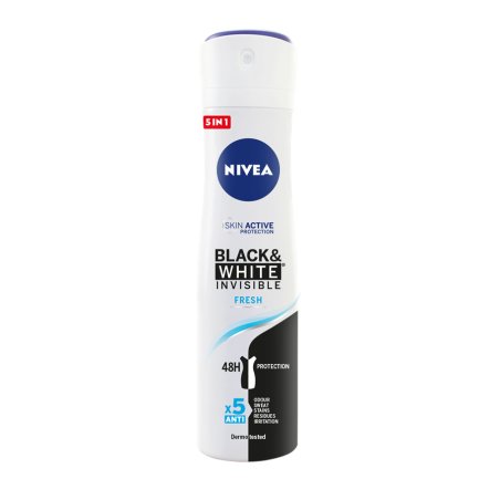 Nivea Black & White Invisible Fresh Deodorant Spray 250ml