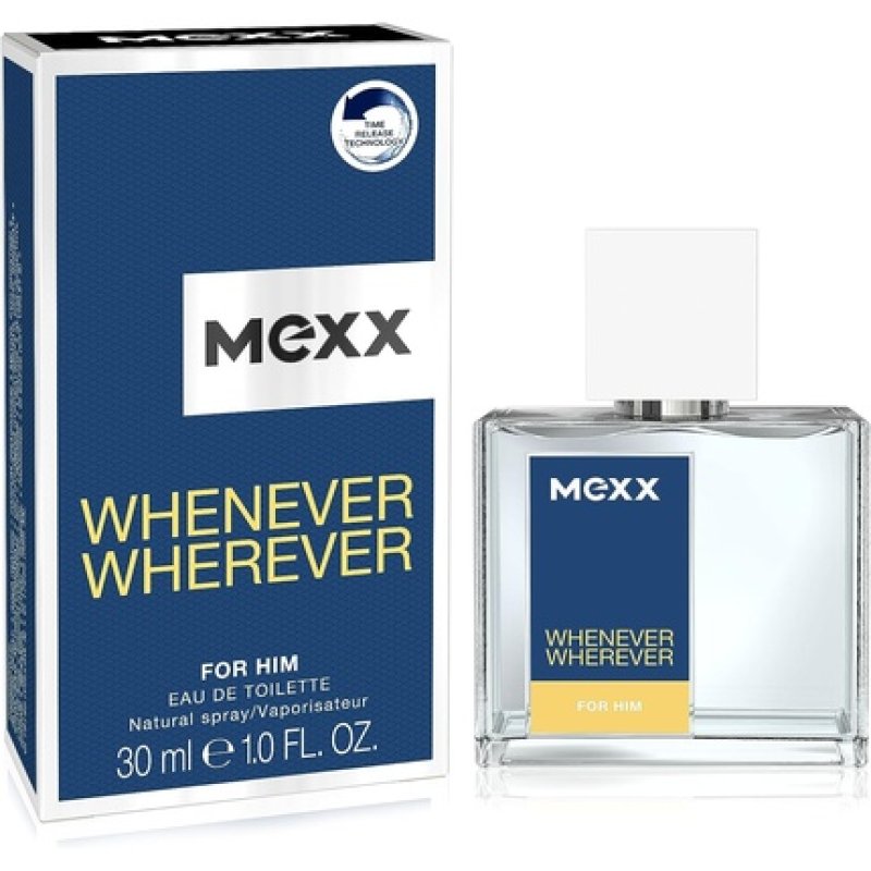 Mexx Wherever Eau de Toilette Spray for Men 30ml