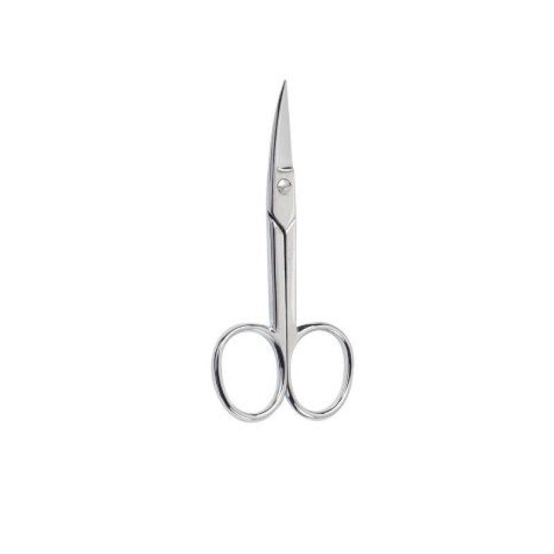 Beter Chrome plated curved manicure scissors