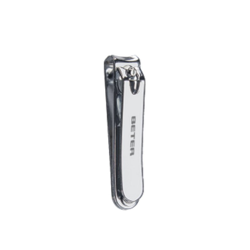 Beter Chrome plated manicure nail clippers with nail file