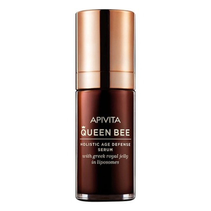 APIVITA Queen Bee Holistic Age Defense Serum 1.01 fl.oz. Anti-aging Firming Restoring Serum with Royal Jelly Hyaluronic