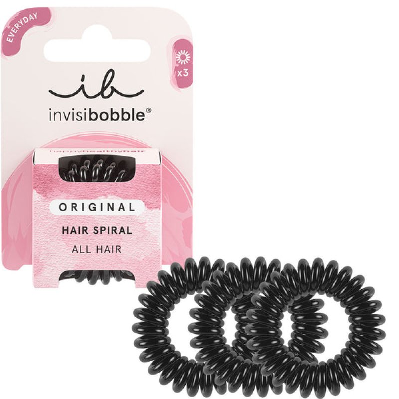 invisibobble Original True Black hair accessory Hair ribbon 3 pc(s)