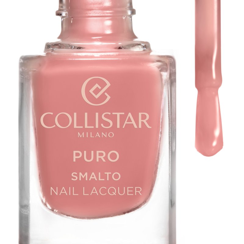 Collistar Puro Smalto vernis à ongles 10 ml Rose Colle pailletée