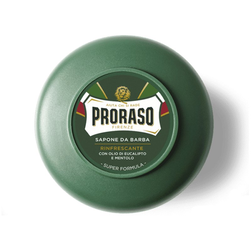 Proraso Green Shaving Soap in Round Pot 150ml