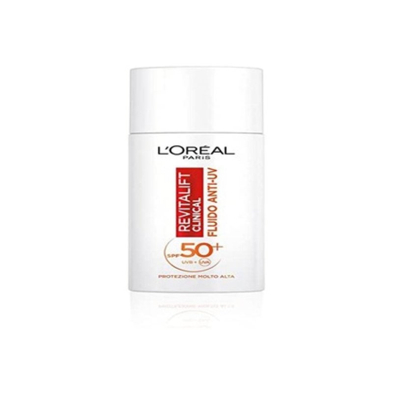 L'Oréal Paris Revitalift Clinical Anti-UV Fluid SPF 50 with Vitamin C Antioxidant 50ml