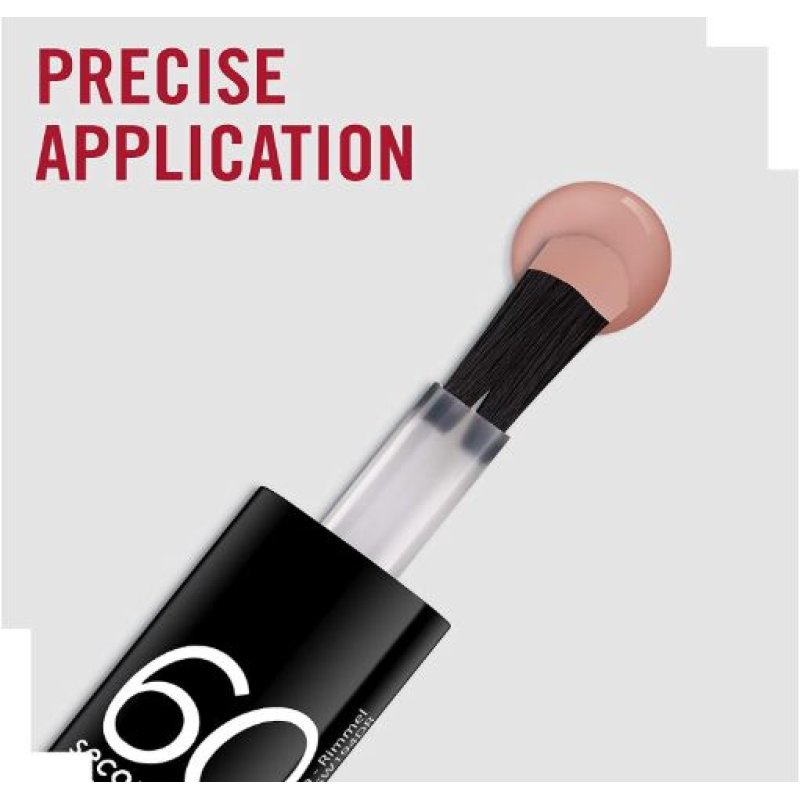 Rimmel 60 Seconds Super Shine, 500 Caramel Cupcake, 8ml