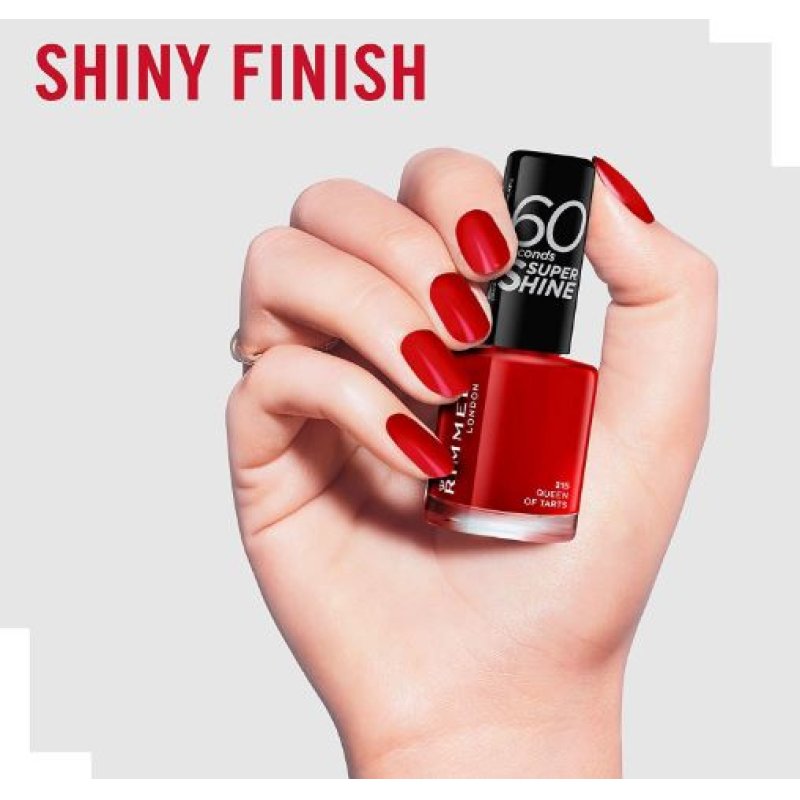 Rimmel 60 Seconds Super Shine, 315 Queen of Tarts, 8ml