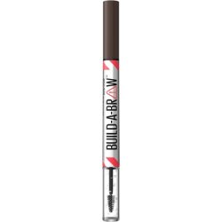 Maybelline New York Build A Brow 2 in 1 Brow Pen and Sealing Gel Real-looking Fuller Brows Waterproof Sweat and