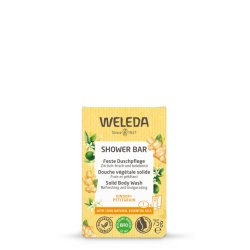 Weleda Ginger Petitgrain Solid Body Wash Shower Bar 75g