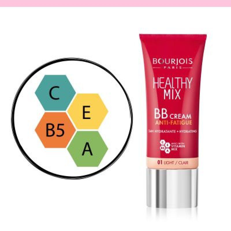 Bourjois Healthy Mix BB Cream 30ml 01 Light Foundation