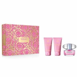 Versace Bright Crystal Eau De Toilette Gift Set - 50ml