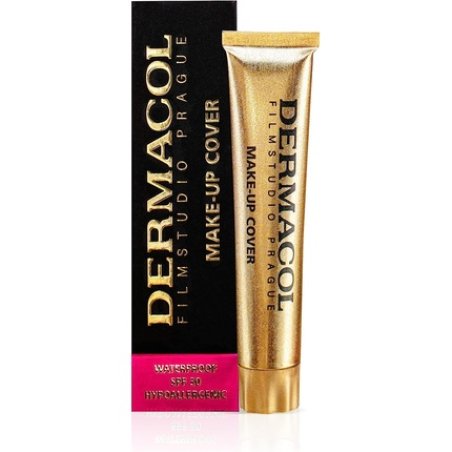 Dermacol Full Coverage Liquid Matte Foundation with SPF 30 30g Shade 208