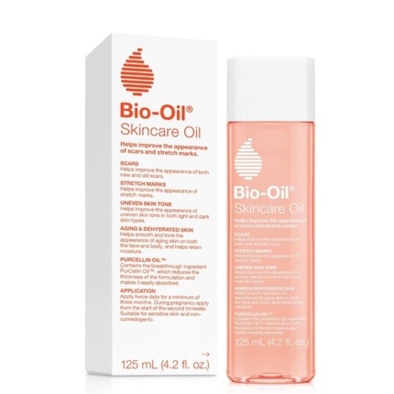 Bio-Oil Skincare Body Oil Serum for Scars and Stretchmarks Face Moisturizer Dry Skin Non-Greasy Dermatologist