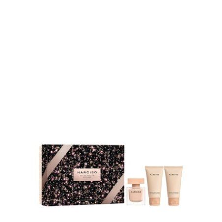 Narciso Rodriguez Narciso Poudree Eau De Parfum Set - 50ml Eau De Parfum, 50ml Body Lotion, 50ml Shower Gel