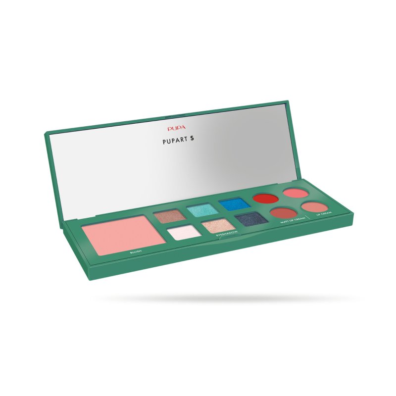 Pupa Pupart S Green - A Vibrant Makeup Palette For Creative Looks