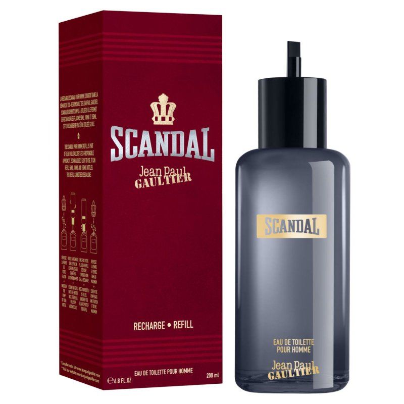 Jean Paul Gaultier Scandal Pour Homme Eau De Toilette Refill 200ml