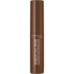 Rimmel London Wonder'Full Brow 24HR Waterproof Brow Gel with Fibers for Plump Thick Brows Medium 4.5ml