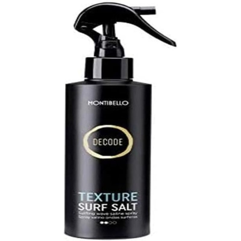 Montibello Decode Texture Sulfate Salt Spray for Surfer Waves 200ml
