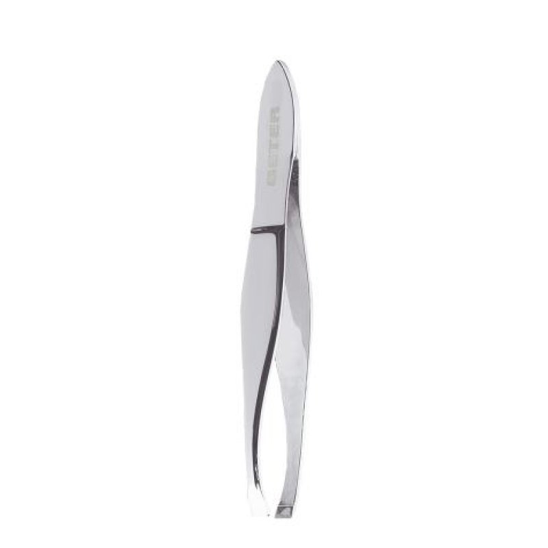 Beter Chrome Plated Straight Tip Tweezers