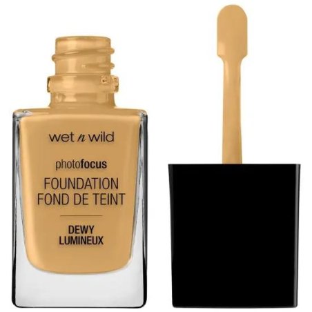 wet n wild Photo Focus Foundation DEWY 30 ml Bouteille Liquide 528 Desert Beige