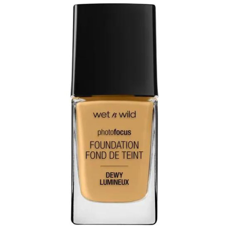 Wet n Wild Photo Focus Foundation Dewy Weightless Foundation with Nourishing and Long-wearing Formula Buildable