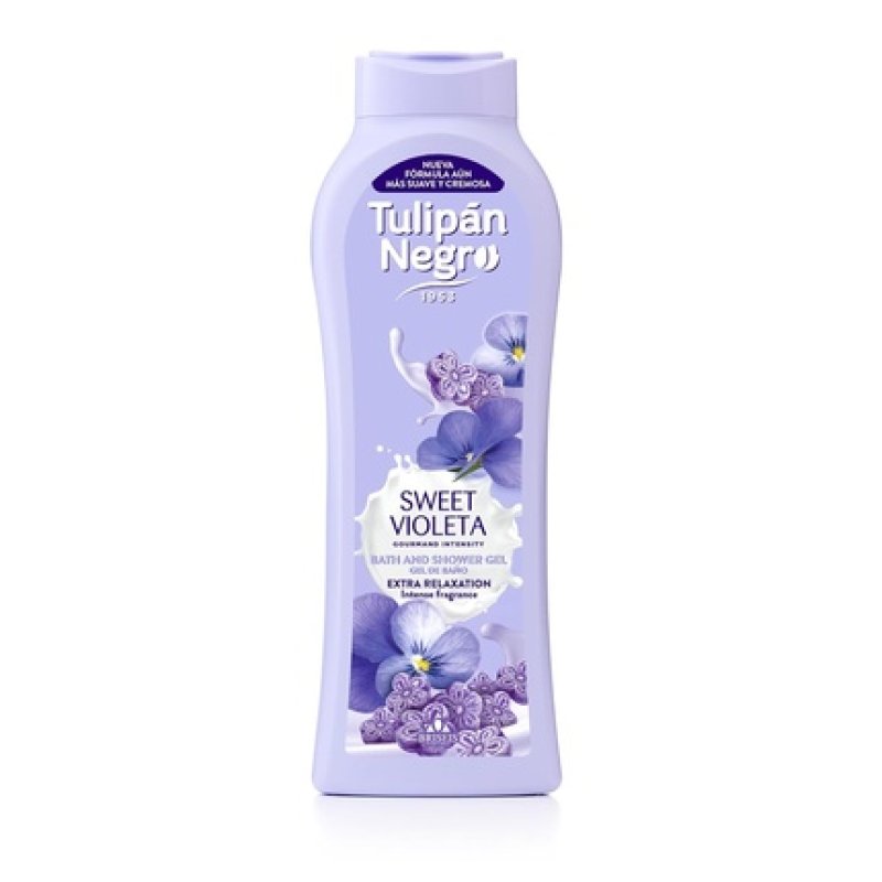 Tulipan Black Bath Gel Viola Fragrance Extra Relaxation 650ml