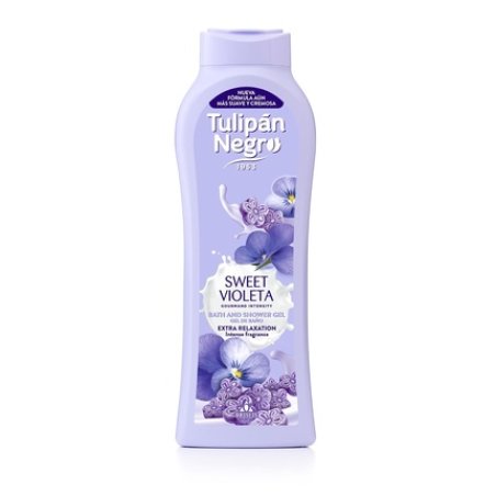 Tulipan Black Bath Gel Viola Fragrance Extra Relaxation 650ml