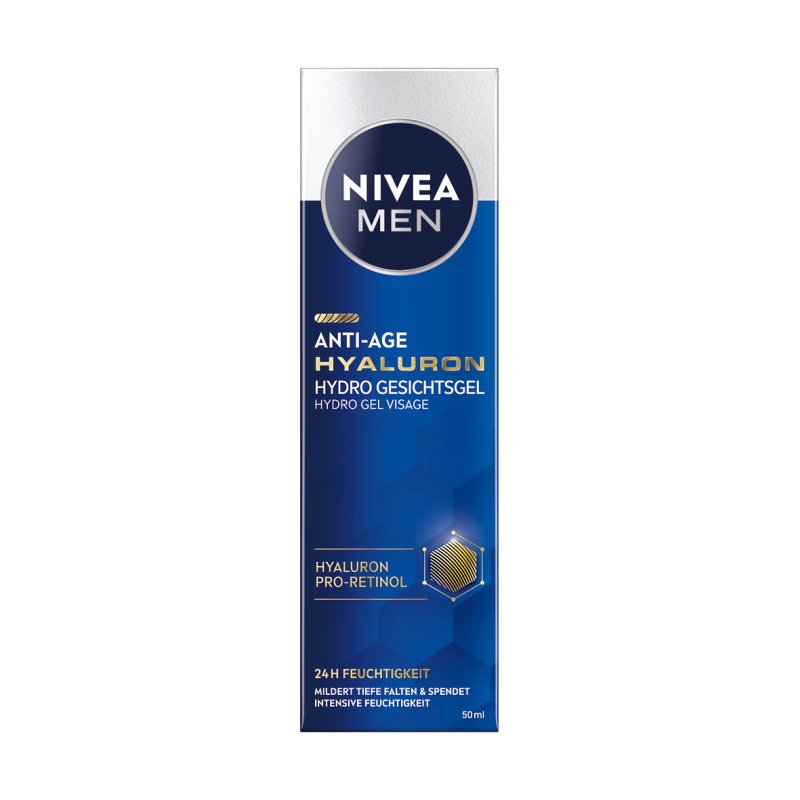 NIVEA Men Anti-Age Hyaluron face moisturizer 50 ml Gel