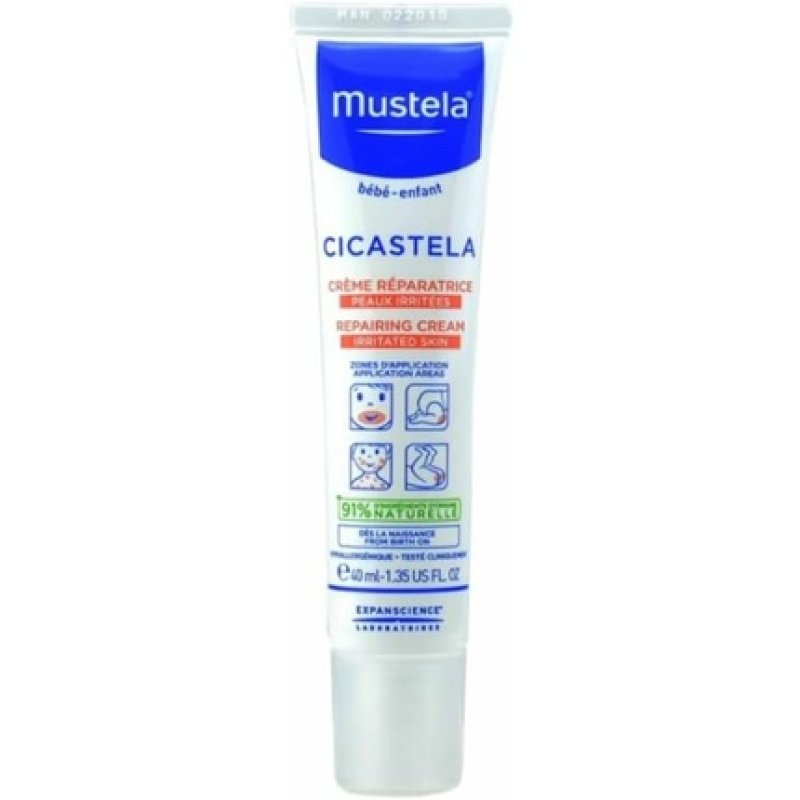 Mustela Cicastela Repairing Cream 40ml