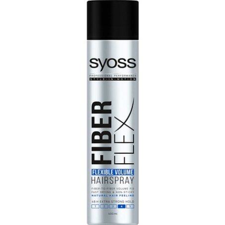 Syoss Fiberflex Flexible Volume Hair Spray with Extra Strong Additional Volume 300ml