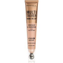 Rimmel Multi-Tasker Wake Me Up Foundation & Concealer 20ml 025 Rose Ivory