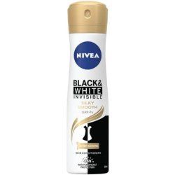 Nivea Black & White Invisible Silky Smooth Antiperspirant Spray 150ml