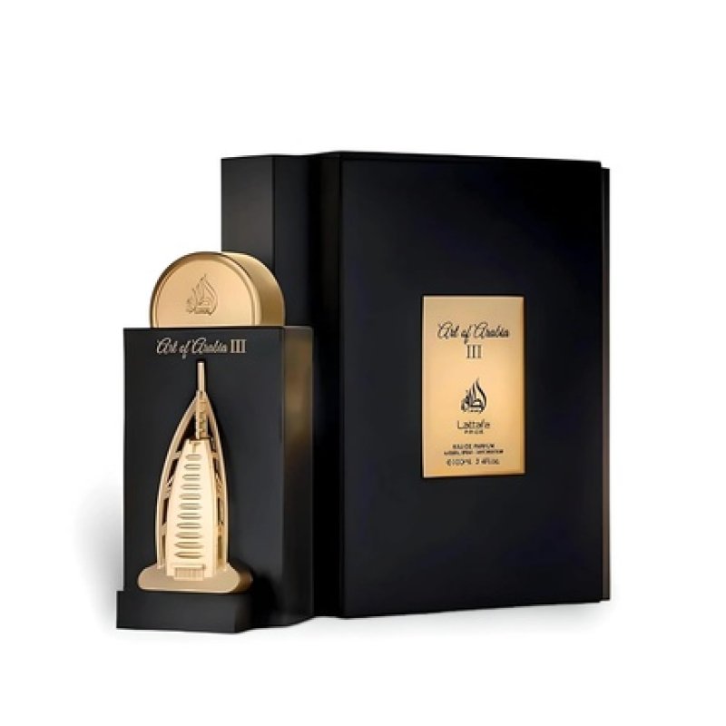 Lattafa Pride Art Of Arabia III Eau de Parfum Spray for Unisex 3.4 Ounce