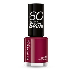 Rimmel 60 Seconds Super Shine nail polish 8 ml Bordeaux Gloss